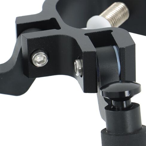 FindMall Aluminium Tripod Bipod Black Color GPS Aluminium Sweed Supey اثنين من الأرجل لاستقصاء الأعمدة المنشور in Kuwait