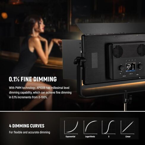 Neewer NL288 LED Video Light Panel ، 45W 4800LUX 3200K-5600K CRI97+ DIMMABLE BI COLOR 18 "Soft Studio Photography Bey Lighting لتسجيل بث اللعبة ، قطعة قماش عن بعد ، تنظيف ، بطارية غير متضمنة in Saudi Arabia