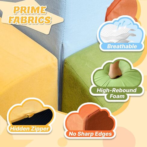 ألعاب تسلق الأطفال الصغار الداخليين ، كتل تسلق الأطفال ، متسلق الرغوة الناعمة للأطفال الصغار ، وعبّر هياكل متسلق الصالة الرياضية لطفل صغير 1-3 ، وملعب للأطفال ، ومجموعة من 4 قطع in Kuwait