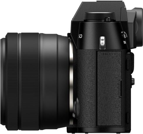 Fujifilm X-T50 Mirrorless Digital Camera XC15-45mmF3.5-5.6 OIS PZ Lens Bundle Kit with 64GB SF-M Tough UHS-II Memory Card + Mc Pro Filter Kit + Camara Bag + More Accessories (Charcoal Silver) in Saudi Arabia