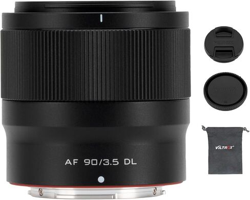 VILTROX AF 90mm F3.5 f/3.5 DL Mount Full Frame Auto Focus Lens,Medium Telephoto 8K Clarity Lens for DJI DL Ecosystem Inspire 3,Ronin 4D,Zenmuse X9-8K Air Gimbal Aerial Camera in Saudi Arabia