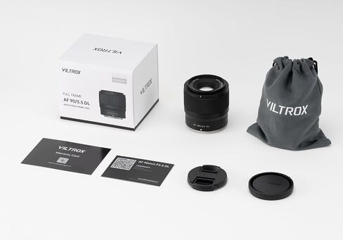 VILTROX AF 90mm F3.5 f/3.5 DL Mount Full Frame Auto Focus Lens,Medium Telephoto 8K Clarity Lens for DJI DL Ecosystem Inspire 3,Ronin 4D,Zenmuse X9-8K Air Gimbal Aerial Camera in Saudi Arabia