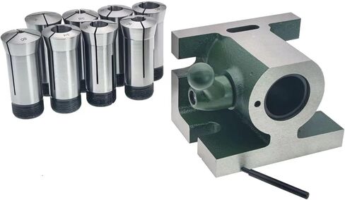 5C لاعبا اساسيا كوليت العمل الأفقي/العمودي مع مجموعة 8pc 5c كوليت للطحن ، الحفر ، الطحن ، CNC. in Saudi Arabia