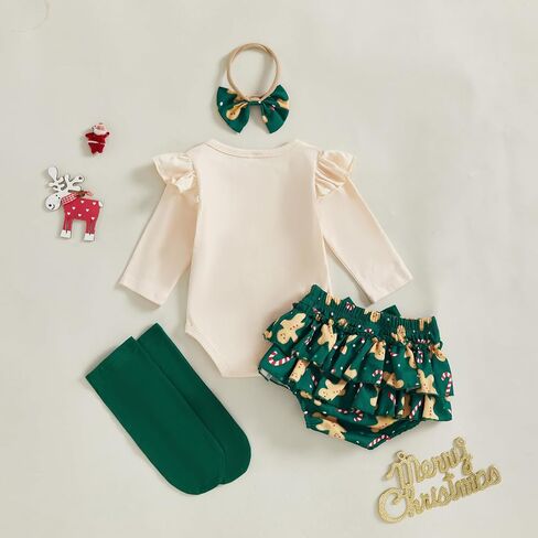 My First Halloween Baby Girl Outfit Newborn Onesie Skirt Set Infant Long Sleeve Romper With Socks Fall Clothes in Kuwait
