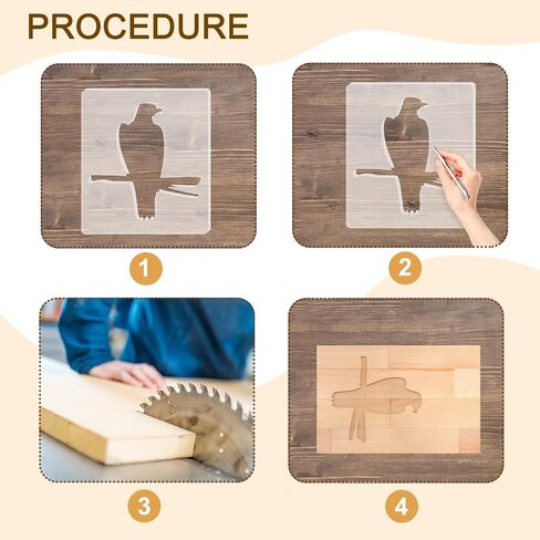 Dragonfly Acrylic Router Templates, Woodworking Router Templates, 5mm Thick Router Inlay Template, Router Jig Woodworking Craft Tracing Guide Tool in Kuwait