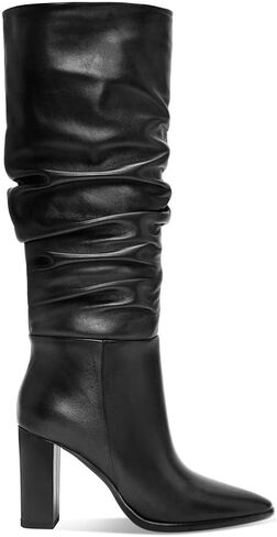 ركبة erocalli عالية الأحذية نساء سقوط كتلة مكتنزة عالية الكعب حذاء الموضة مدببة stee سحاب طويل طويل القامة طويلة طويلة in Kuwait