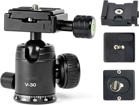 حامل سطح المكتب الحامل ثلاثي القوائم الحامل مع ارتفاع 20 بوصة مع 360 درجة ballhead لكاميرات DSLR والفيديو camcorders in Saudi Arabia