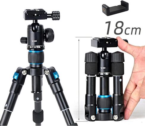 حامل سطح المكتب الحامل ثلاثي القوائم الحامل مع ارتفاع 20 بوصة مع 360 درجة ballhead لكاميرات DSLR والفيديو camcorders in Saudi Arabia