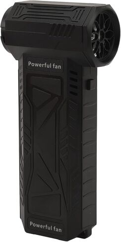 Compressed Air Duster, 15000000 Rpm Electric Air with 8000 mAh Battery for Keyboards Dust Dismantling Outdoor at Home (BLACK) in Saudi Arabia
