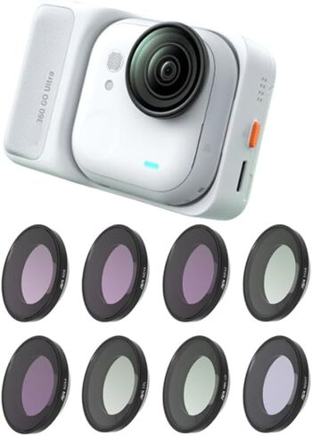 Coyktonty Filter/Lens Filter Set for Insta360 Go Ultra Camera,Optical Glass High Light Transmittance Multi-Layer Coating Waterproof Scratch-Resistant and dust-Proof (Night) in Saudi Arabia