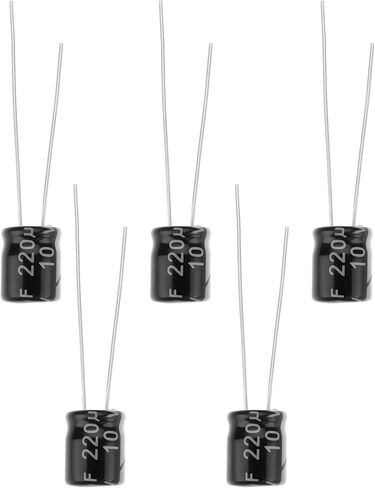 5pcs 10V 220uF Camera Shutter Release Capacitors 6x7mm Compatible with Minolta X-700 X-300 in Saudi Arabia