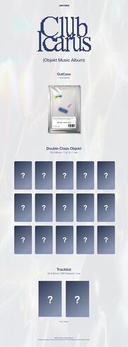 ARTMS Club Icarus 1st Mini Album with Tracking Sealed (Full Set(A+B+Objekt)) in Saudi Arabia