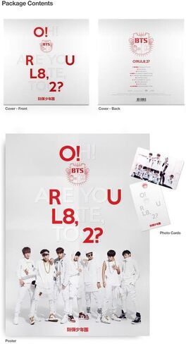 BTS - 1ST MINI الألبوم O! Rul8،2؟ in Kuwait