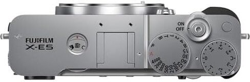 FUJIFILM X-E5 Mirrorless Digital Camera (Silver) Bundle with 2X 64GB UHS-II SDXC Memory Card + Micro HDMI Cable + Carrying Case + More in Saudi Arabia