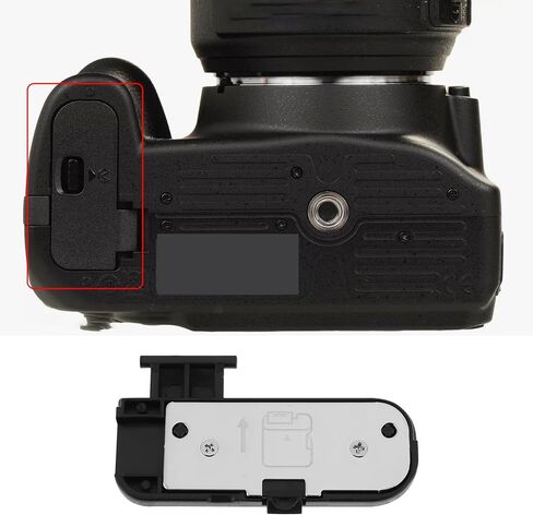 The Lord of the Tools Camera Battery Door Cover Battery Door Chamber Cover Lid Snap-On Cap Compatible with Nikon D3200 D3300 D5200 in Saudi Arabia