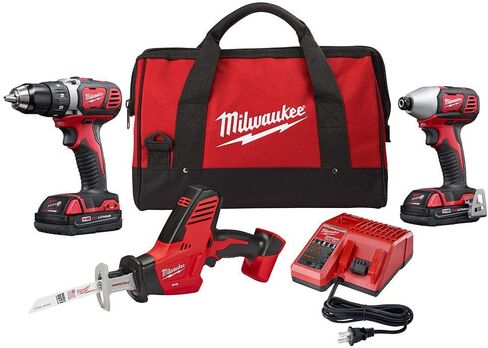 Milwaukee 2691-22H M18 18-Volt Lithium-ion Drill Cordless Drill/Impact Sharp in Saudi Arabia