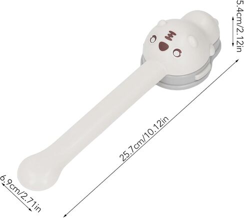 Drfeify Kids Faucet Handle Extender, 17cm Switch Extension, Universal Cartoon Animal Sink Handle Extender for Toddlers (Cream) in Saudi Arabia