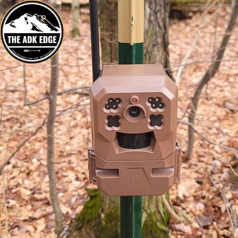 ADK Edge T-Post Trail Camera Mount V2 متوافق مع Moultrie Edge-مصممة خصيصًا ، أقل أدوات ، إمالة ، قابلة للتعديل ، متعددة الاستخدام in Saudi Arabia