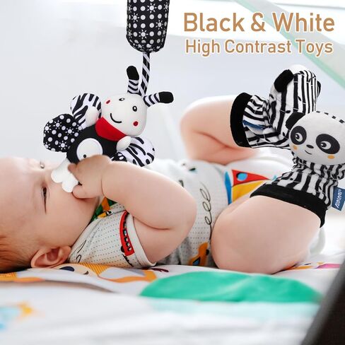 هدايا استحمام الطفل ، هدايا طفلة بوي ، أسود وأبيض عالي النقيض in Kuwait