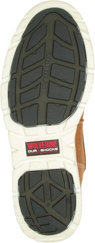 حذاء WOLVERINE الرجالي I-90 DuraShocks Moc-Toe CarbonMax 6 بوصة حذاء عمل صناعي in Saudi Arabia