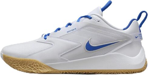 أحذية Nike Hyperace 3 للكرة الطائرة (FQ7074-106 ، White/Photon Dust/Game Royal) حجم 7.5 in Saudi Arabia