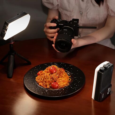 Ulanzi PL25 ضوء الفيديو ، 25W LED LED LID LIGHT MINI لوحة ثنائية اللون للتصوير الفوتوغرافي DSLR ، 3200LUX ، CRI≥96 2700K-6500K ، 2000MAH إضاءة محمولة قابلة لإعادة الشحن للصورة ، الفيديو ، يوتيوب ، ملازم ، ملازم in Saudi Arabia