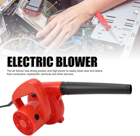 yosoo electric air bower ، شفط عالي الاستخدام منظف الغبار لكاميرا لوحة مفاتيح الكمبيوتر ، مع وظيفة الفراغ ، والهبال والتجفيف ، ومناسبة لمصنع المكتب المنزلي (u) in Saudi Arabia