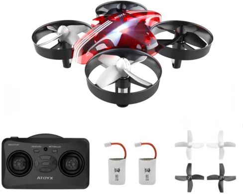Mini Drone for Kids & Beginners, Indoor Portable Hand Operated/RC Nano Helicopter Quadcopter with Auto Hovering, Headless Mode & Remote Control, Children's Day Gift for Boys and Girls -Blue in Saudi Arabia