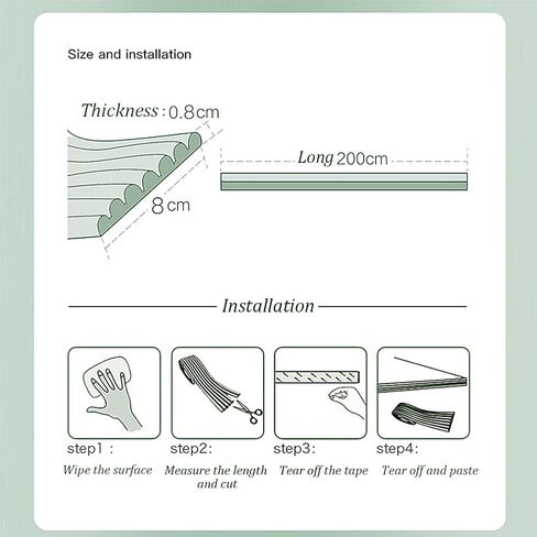 Multifunctional Foam Baby Safety Edge Guards,Bunk Bed Stairs Padding,Child Safety Bumper Strip,Baby Proofing Edge Protector,Suitable for Glass Table,Furniture,Fireplace,6.5 Ft/2m(Beige) in Kuwait