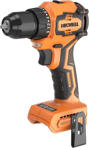الحفر اللاسلكي (أداة فقط) متوافقة مع بطارية DeWalt 20V Max ، ما يصل إلى 620 رطل بدون فرش من 3/8 "تدريبات الطاقة ، 2 سرع in Saudi Arabia