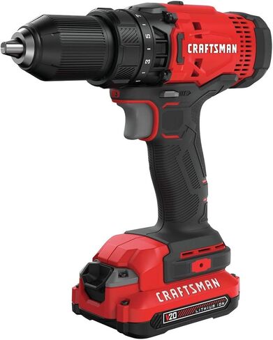 Craftsman CMCD700C1R 20V السرعة المتغيرة ليثيوم أيون 1/2 في. in Saudi Arabia