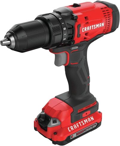 Craftsman CMCD700C1R 20V السرعة المتغيرة ليثيوم أيون 1/2 في. in Saudi Arabia
