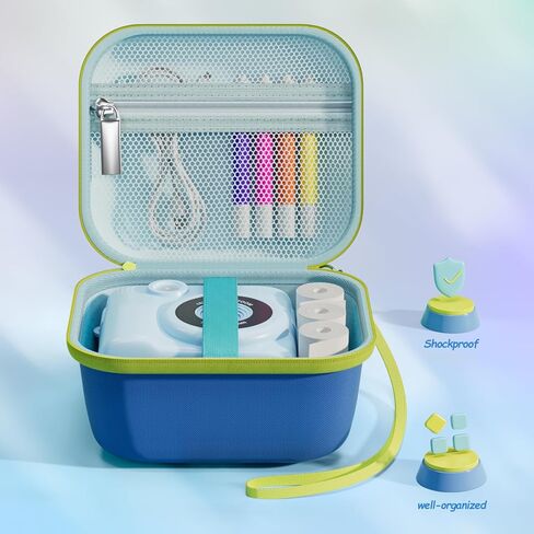 ProCase Kid Instant Print Camera Case, Portable Hard Carrying Storage for Organizing Dylanto ESOXOFFORE DUDUDRAGON and Print Paper (Box Only) - Purple in Kuwait