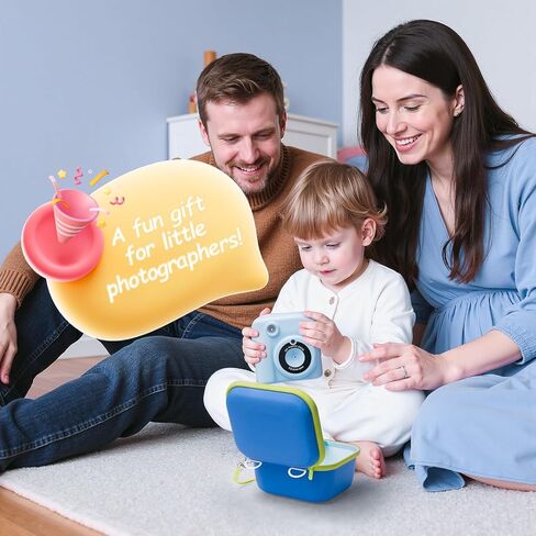 ProCase Kid Instant Print Camera Case, Portable Hard Carrying Storage for Organizing Dylanto ESOXOFFORE DUDUDRAGON and Print Paper (Box Only) - Purple in Kuwait