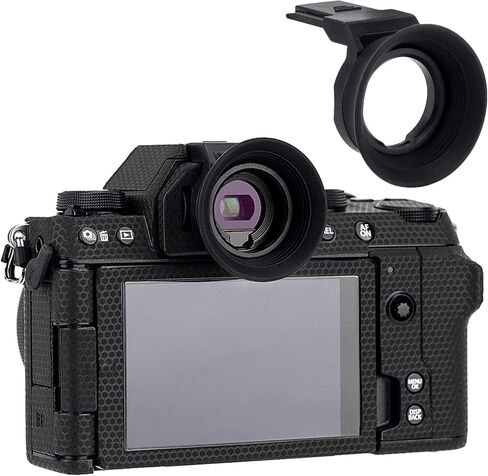 Soft Silicon Camera Viewfinder Eyecup Eyeshade for Fuji Fujifilm X-S20 X-S10 XS10 X-T200 XT200 Eyepiece Eye Cup Protector in Saudi Arabia