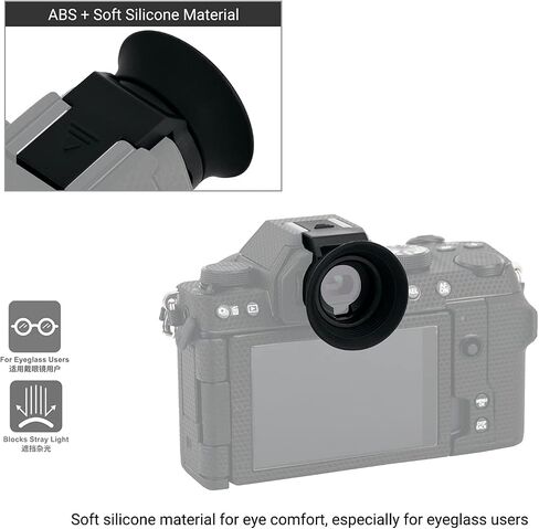 Soft Silicon Camera Viewfinder Eyecup Eyeshade for Fuji Fujifilm X-S20 X-S10 XS10 X-T200 XT200 Eyepiece Eye Cup Protector in Saudi Arabia