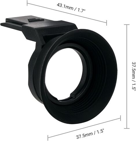 Soft Silicon Camera Viewfinder Eyecup Eyeshade for Fuji Fujifilm X-S20 X-S10 XS10 X-T200 XT200 Eyepiece Eye Cup Protector in Saudi Arabia