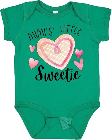 inktastic Mimi's Little Sweetie with Heart Cookie Baby Bodysuit in Saudi Arabia