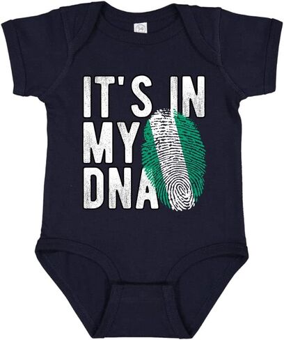 Nigeria in My DNA Baby Infant Bodysuit in Saudi Arabia