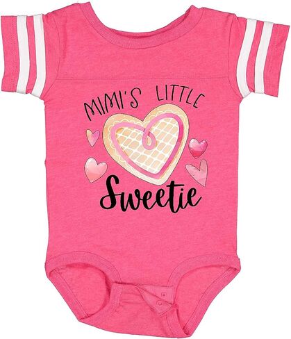 inktastic Mimi's Little Sweetie with Heart Cookie Baby Bodysuit in Saudi Arabia