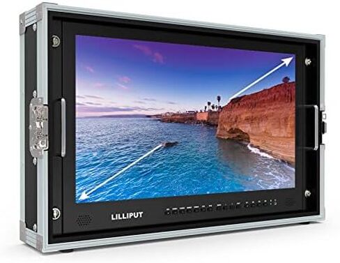LILLIPUT BM230-4K 23.8 "4K 3840 × 2160 دقة Ultra-HD ، 1000: 1 نسبة التباين ، وقت استجابة 25 مللي ثانية مع حالة المعادن المحمولة 3G-SDI ، HDMI ، VGA ، مدخلات AV بواسطة Viviteq in Kuwait