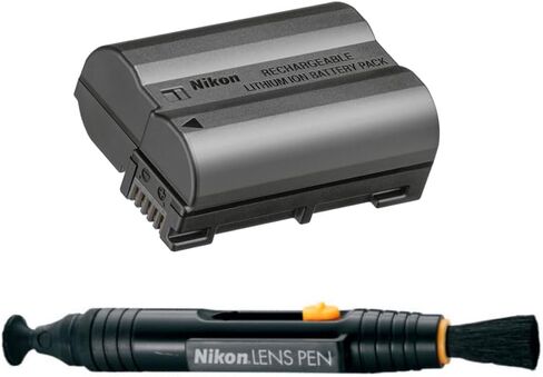 Nikon En-EL15C حزمة بطارية Li-ion القابلة لإعادة الشحن مع Nikon Lenspen Pro 7072 Cleaning System Lens Pen (عنصران) in Kuwait