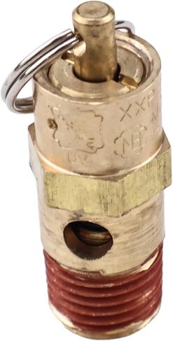 TIA-4150 Safety Valve 150 PSI 1/4 "NPT متوافق مع ضواغط Air Devilbiss Deltsman Deltsman Deltsman in Saudi Arabia