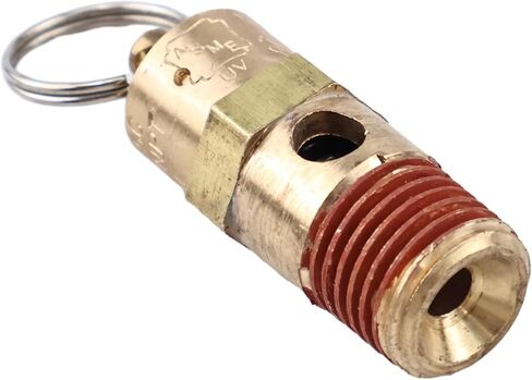 TIA-4150 Safety Valve 150 PSI 1/4 "NPT متوافق مع ضواغط Air Devilbiss Deltsman Deltsman Deltsman in Saudi Arabia