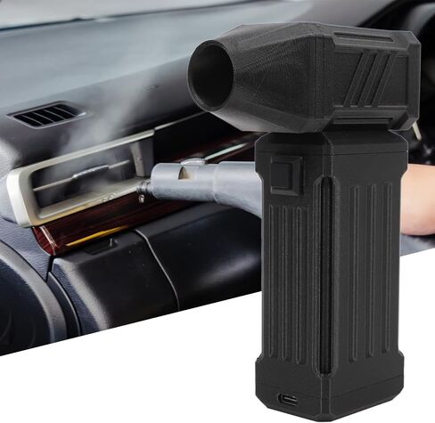 Portable Powerful 110000 RPM Dry Blower for Computer Keyboard Cleaning Camera Maintenance Outdoor Ignition Assistance Lightweight Compact ABS Material 3D Printing 430g 15.2oz in Saudi Arabia