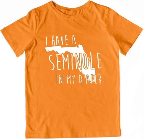 في حفاضتي لديّ قميص صغير من مشجعي Seminole - Miami منافس in Kuwait