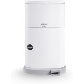 Janibell Akord Slim Phole Diaper System 7 جالون رائحة قفل حفاضات حفاضات البالغين مزدوجة الختم مع دواسة القدم الخالية من اليدين ، يحمل 22 موجزات كبيرة ، بطانة مستمرة ، راتنجات ABS دائمة in Saudi Arabia