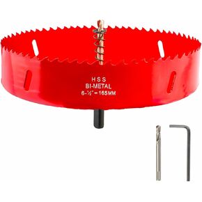 Hole Saw 1-3/4 Inch(45mm) for Wood, Plastic Board, Ceiling,Drywall, and Metal Sheet - HSS Bi-Metal Hole Cutter with Pilot Drill Bit in Saudi Arabia