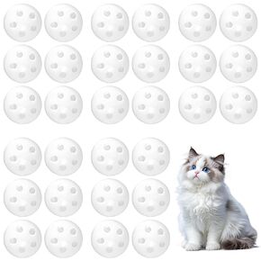 30 Pcs Rattle Balls Inserts Rattle Toys, Rattles Box Repair Doll Noise Maker Insert Toy for Animal Puppet Doll, Rattles and Plush Rings Baby Pet Toy (24 mm) in Kuwait