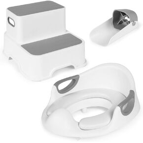 Step Stool, Toilet seat & Faucet Extender for Toddlers with Detachable Step, Non-Slip Floor & Step Pads – Stool Helper for Kids for Kitchen Counter, Bathroom Sink, and Bedroom in Saudi Arabia
